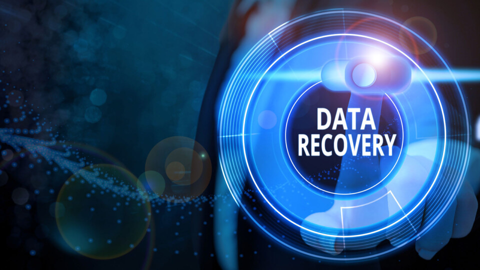 Illustrasjon av Data recovery.